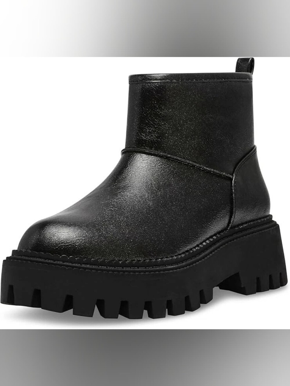 Black DV by Dolce Vita Kozy Girls Ankle Boots, Size 3